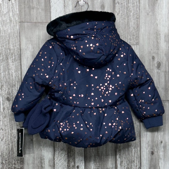 Rothschild Peplum Jacket With Mittens NWT - Picture 2 of 10